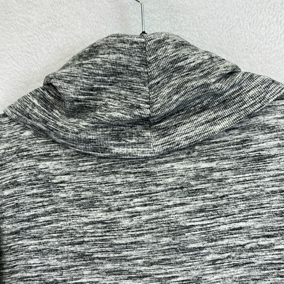 Ava & Viv Knit Tunic Top Sweater Women’s 2X Heathered Gray Cowl Comfy Warm Nice! - Picture 6 of 10